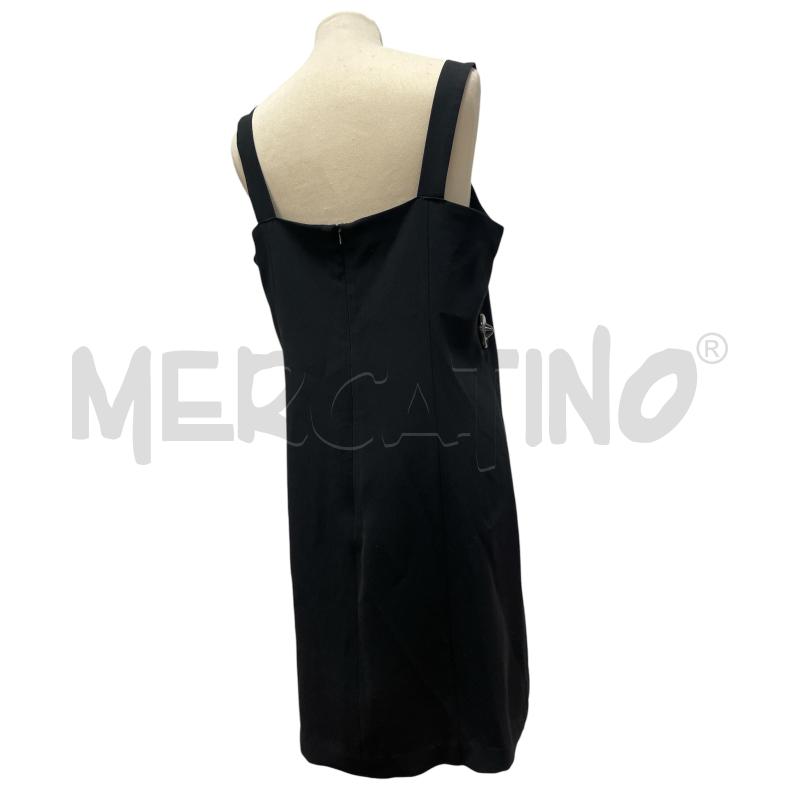 VESTITO DONNA ELENA MIRO NERO ZIP SCHIENA | Mercatino dell'Usato Torino via ceresole 3