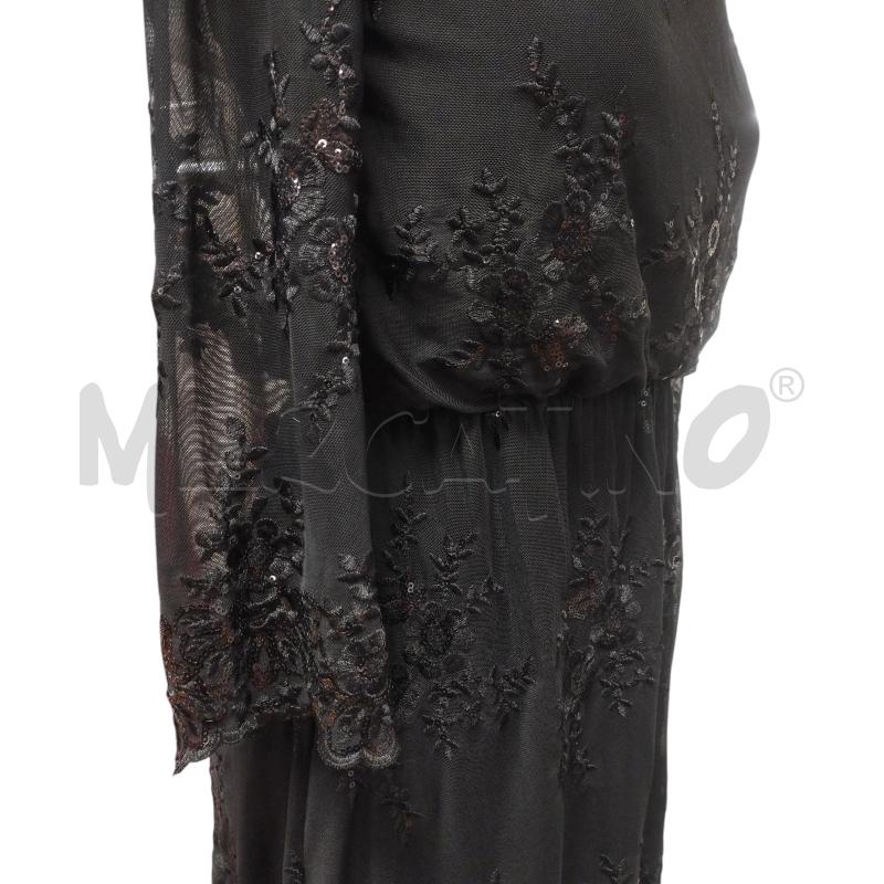VESTITO DONNA  ELENA MIRO NERO PAILETTES | Mercatino dell'Usato Torino via ceresole 3