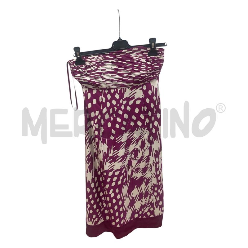 VESTITO DONNA  TED BAKER FUCSIA BIANCO  | Mercatino dell'Usato Torino via ceresole 1