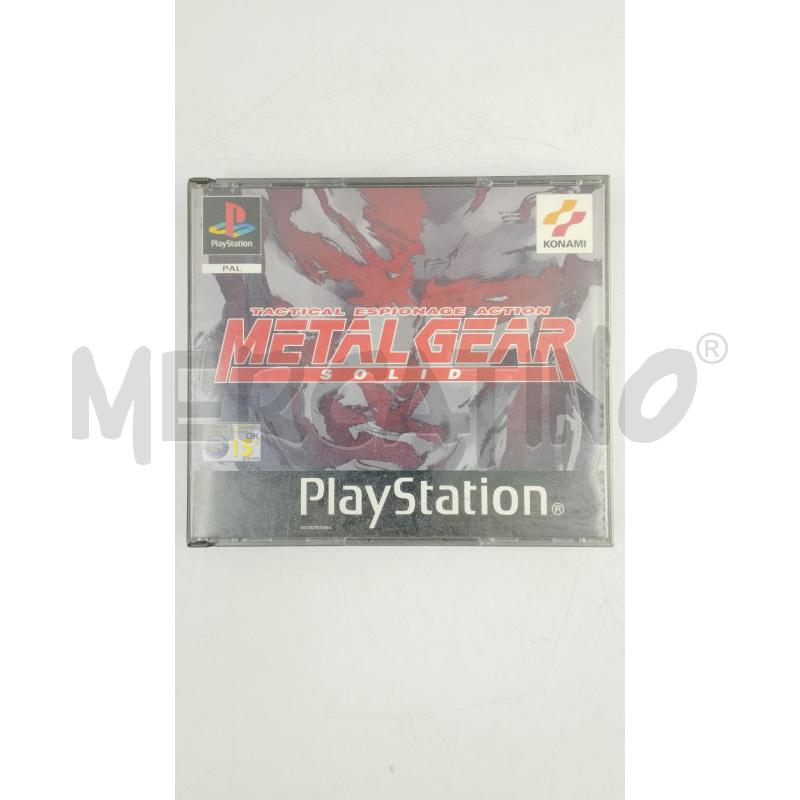 VIDEOGIOCO PS1 METAL GEAR SOLID  | Mercatino dell'Usato Torino via ceresole 1