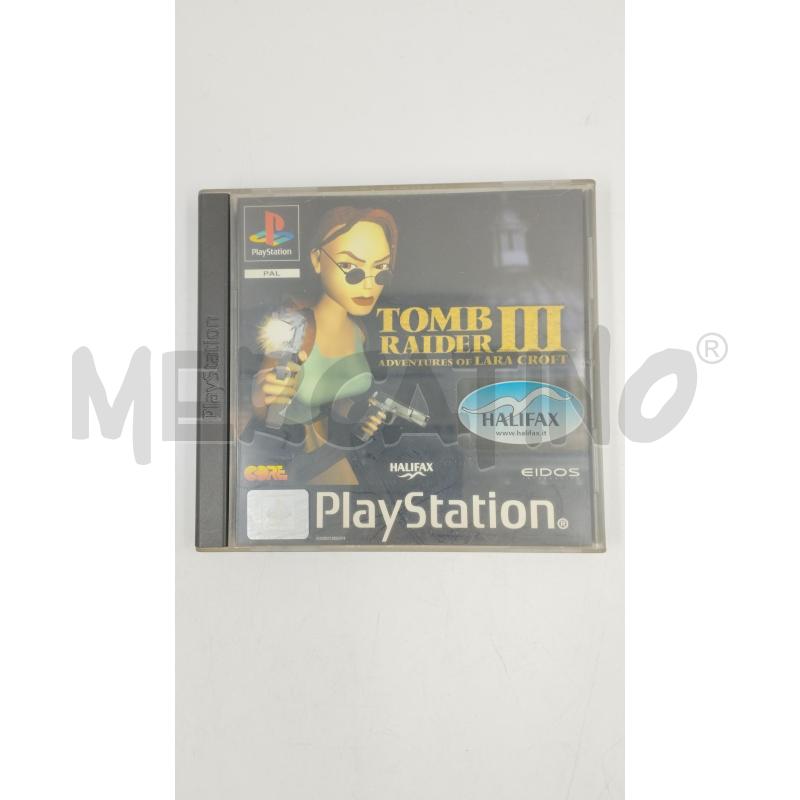 VIDEOGIOCO PS1 TOMB RAIDER 3 | Mercatino dell'Usato Torino via ceresole 1