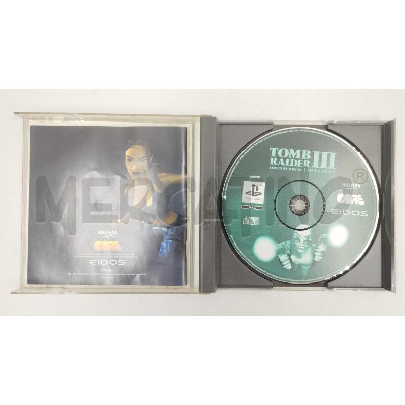 VIDEOGIOCO PS1 TOMB RAIDER 3 | Mercatino dell'Usato Torino via ceresole 2