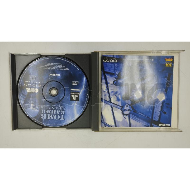 VIDEOGIOCO PS1 TOMB RAIDER CHRONICLES | Mercatino dell'Usato Torino via ceresole 3