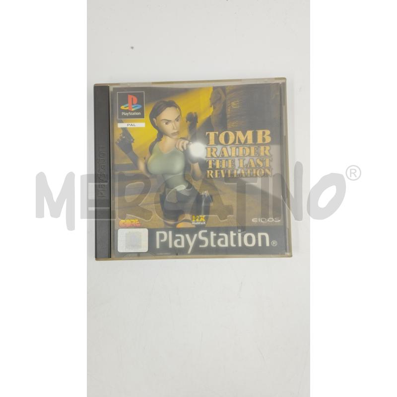 VIDEOGIOCO PS1 TOMB RAIDER THE LAST REVELATION | Mercatino dell'Usato Torino via ceresole 1