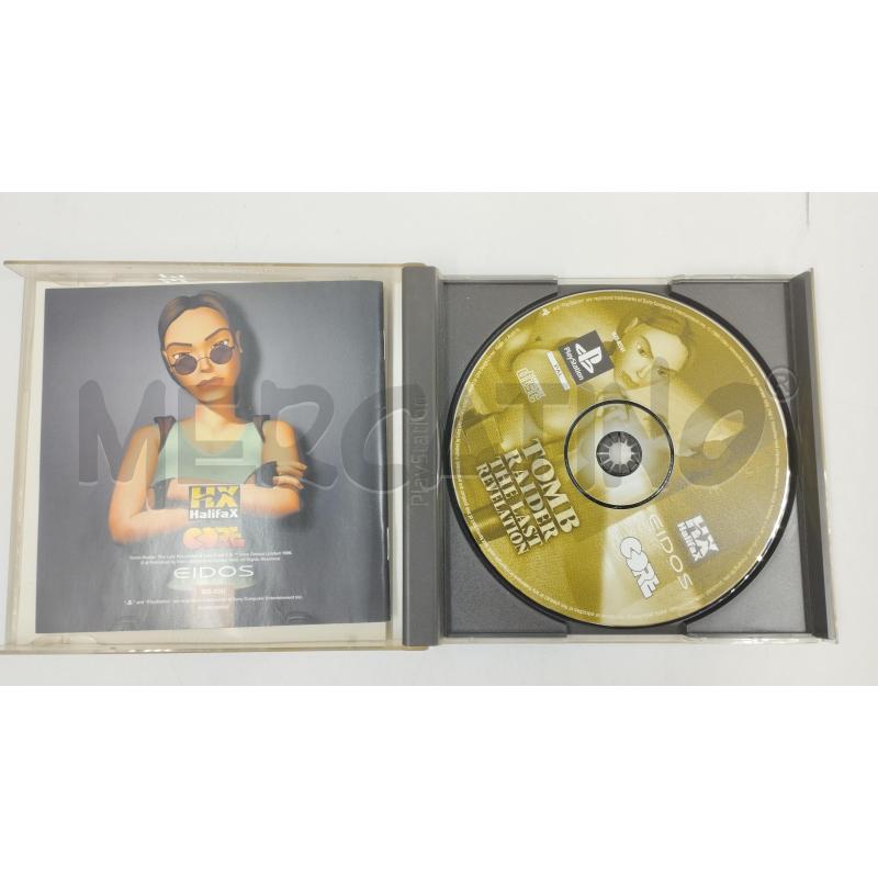 VIDEOGIOCO PS1 TOMB RAIDER THE LAST REVELATION | Mercatino dell'Usato Torino via ceresole 4