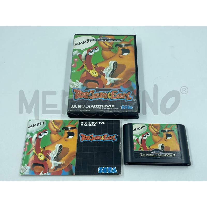 VIDEOGIOCO SEGA MEGA DRIVE TOE JAM AND EARL  | Mercatino dell'Usato Torino via ceresole 3