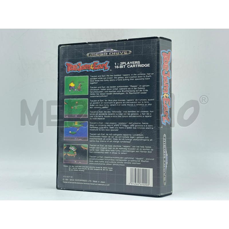 VIDEOGIOCO SEGA MEGA DRIVE TOE JAM AND EARL  | Mercatino dell'Usato Torino via ceresole 4