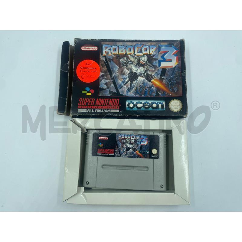 VIDEOGIOCO SNES PAL ROBOCOP 3 | Mercatino dell'Usato Torino via ceresole 3