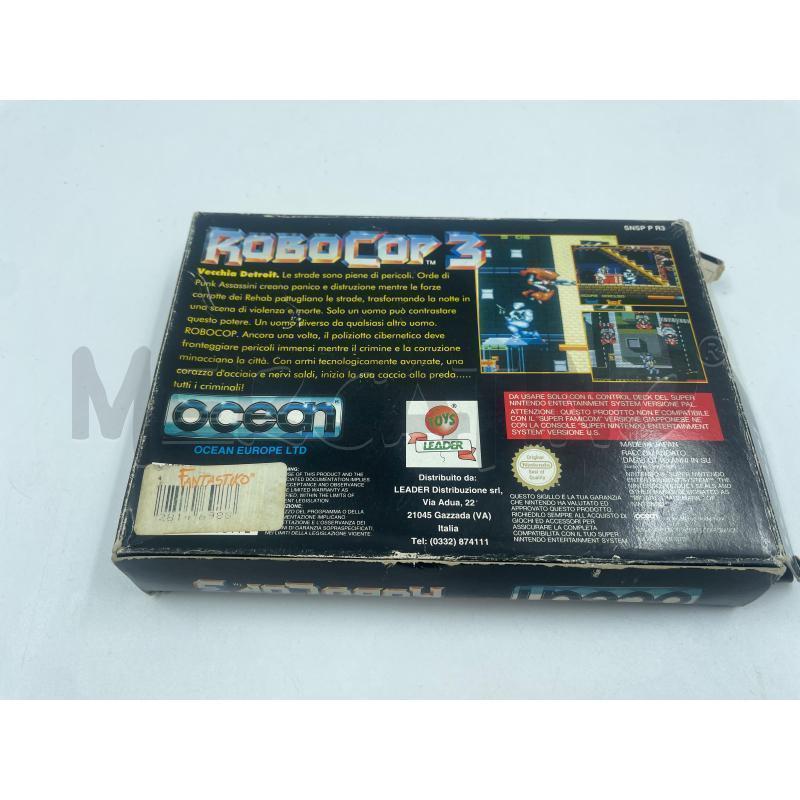 VIDEOGIOCO SNES PAL ROBOCOP 3 | Mercatino dell'Usato Torino via ceresole 4