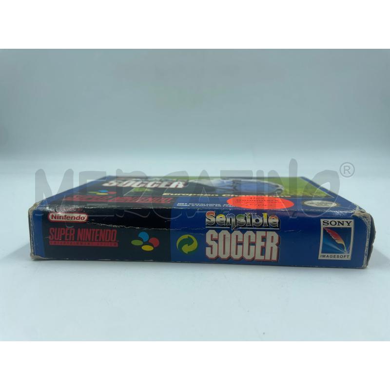 VIDEOGIOCO SNES SENSIBLE SOCCER | Mercatino dell'Usato Torino via ceresole 2
