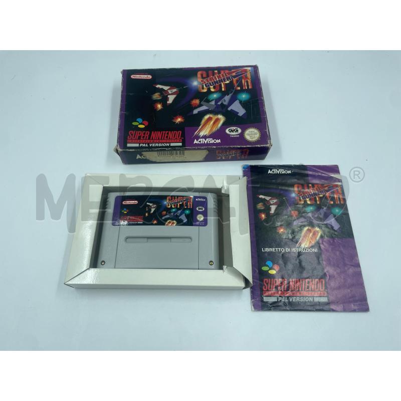 VIDEOGIOCO SNES SUPER STRIKE GUNNER | Mercatino dell'Usato Torino via ceresole 3