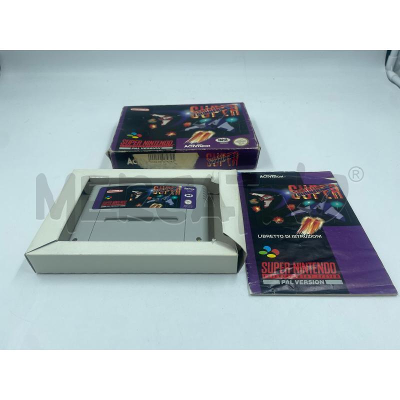 VIDEOGIOCO SNES SUPER STRIKE GUNNER | Mercatino dell'Usato Torino via ceresole 4