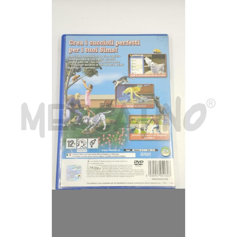 VIDEO GIOCO PS2 THE SIMS 2 PETS  | Mercatino dell'Usato Torino via ceresole 2