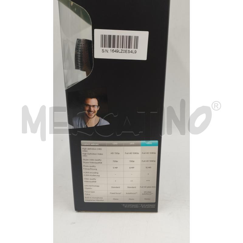 WEB CAM LOGITECT C920 HD | Mercatino dell'Usato Torino via ceresole 3
