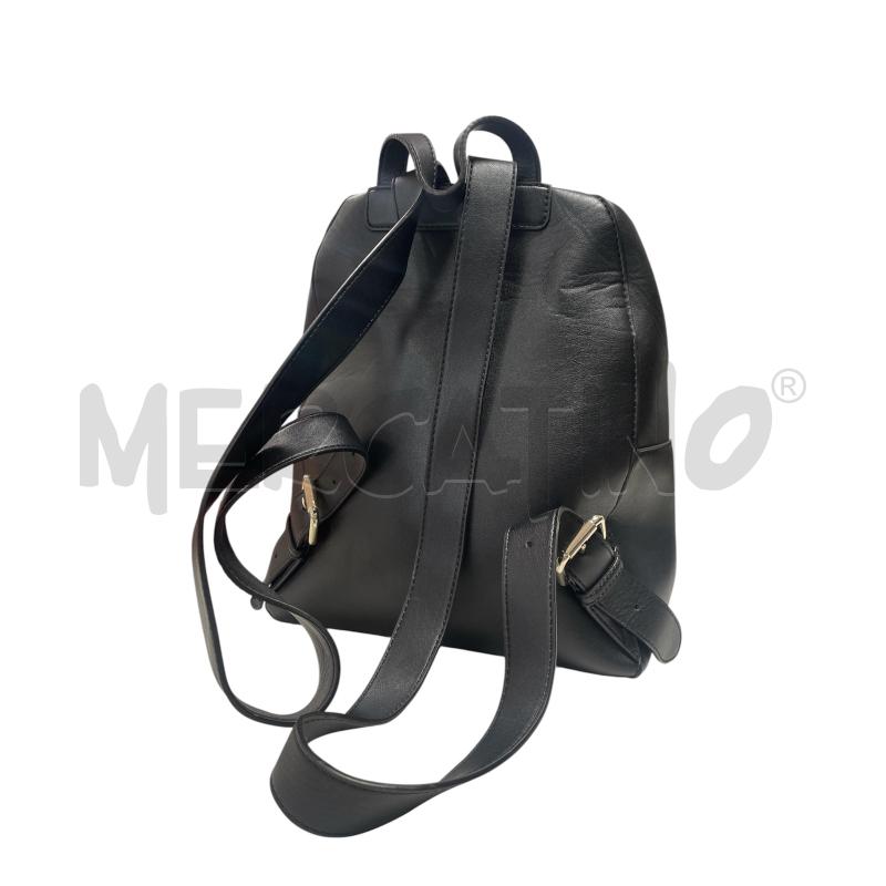 ZAINO DONNA LOVE MOSCHINO NERO BIANCO ROSSO | Mercatino dell'Usato Torino via ceresole 4