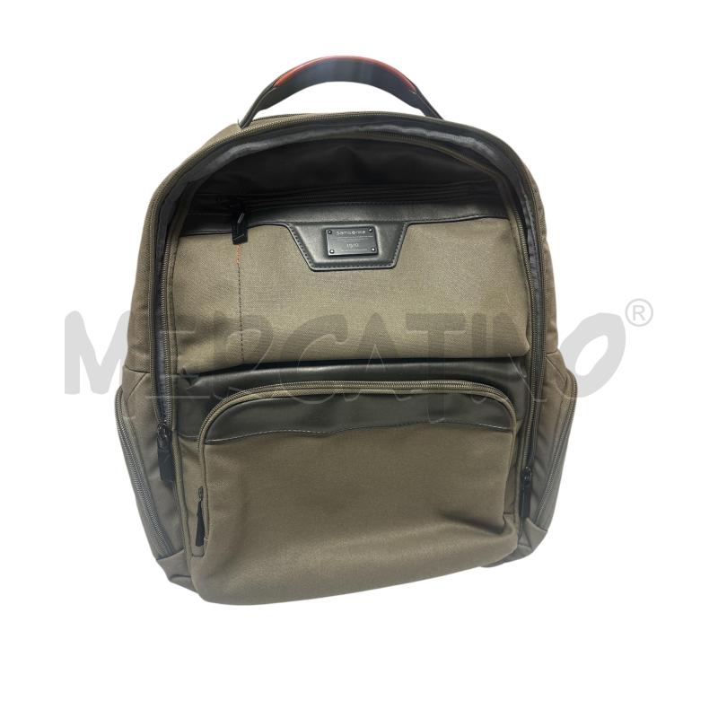 ZAINO SAMSONITE 1910 VERDE OLIVA COME NUOVO | Mercatino dell'Usato Torino via ceresole 1