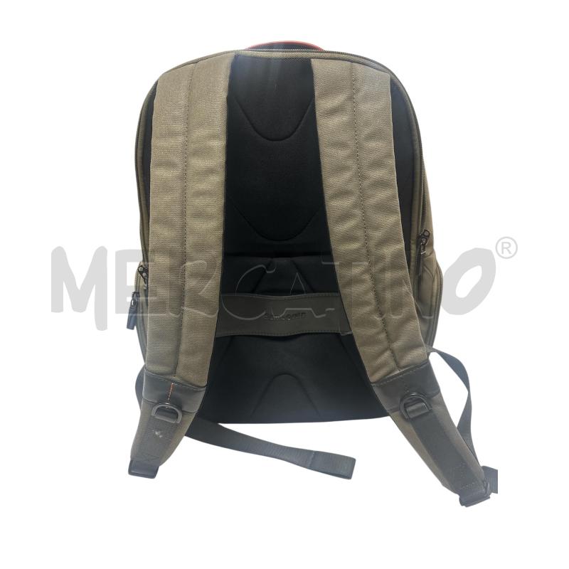 ZAINO SAMSONITE 1910 VERDE OLIVA COME NUOVO | Mercatino dell'Usato Torino via ceresole 3