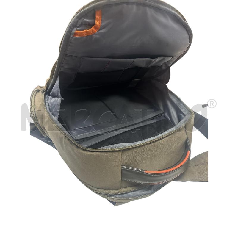 ZAINO SAMSONITE 1910 VERDE OLIVA COME NUOVO | Mercatino dell'Usato Torino via ceresole 4