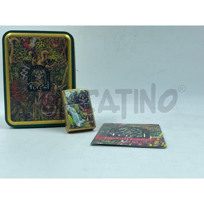 ZIPPO MYSTERIES OF THE FOREST 1995  COMPLETO | Mercatino dell'Usato Torino via ceresole 3