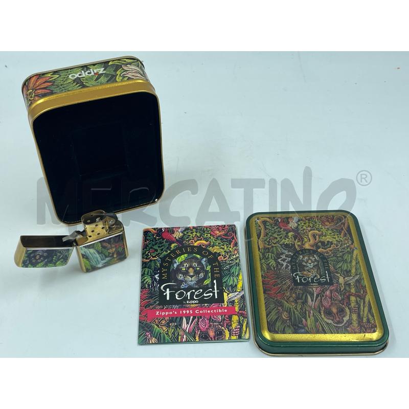 ZIPPO MYSTERIES OF THE FOREST 1995  COMPLETO | Mercatino dell'Usato Torino via ceresole 4