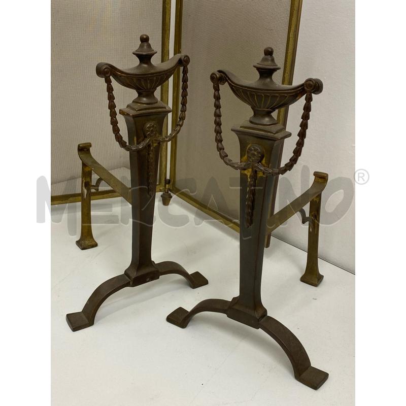 ALARI PARASCINTILLE E SET CAMINETTO  | Mercatino dell'Usato Torino c.so traiano 2