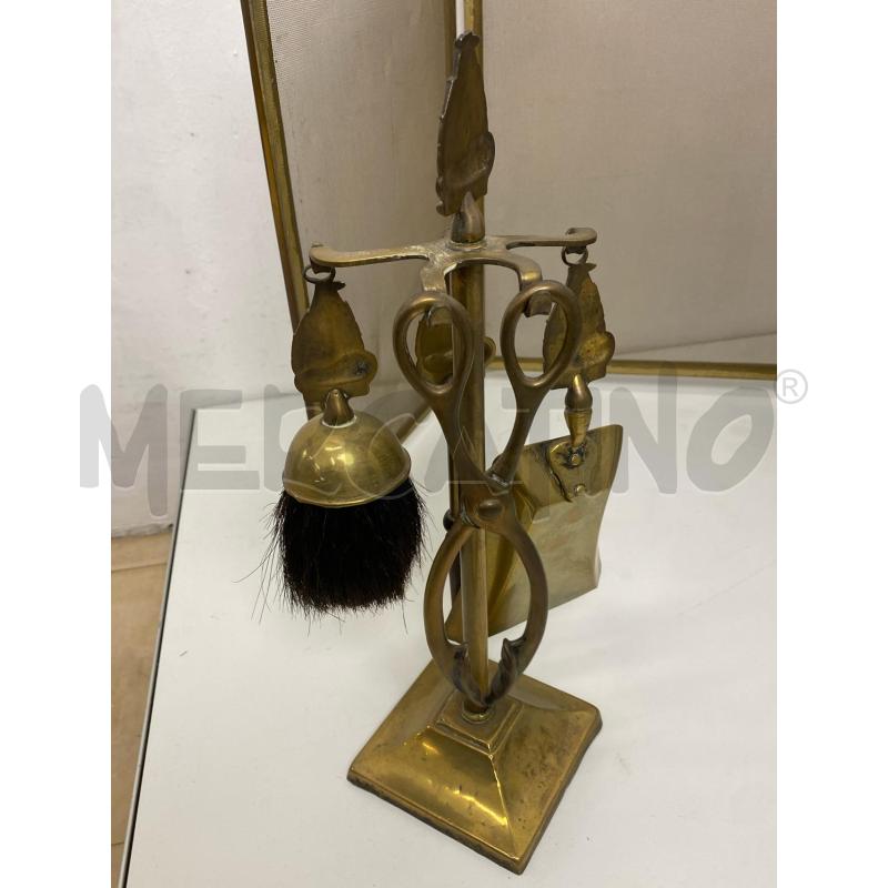 ALARI PARASCINTILLE E SET CAMINETTO  | Mercatino dell'Usato Torino c.so traiano 5