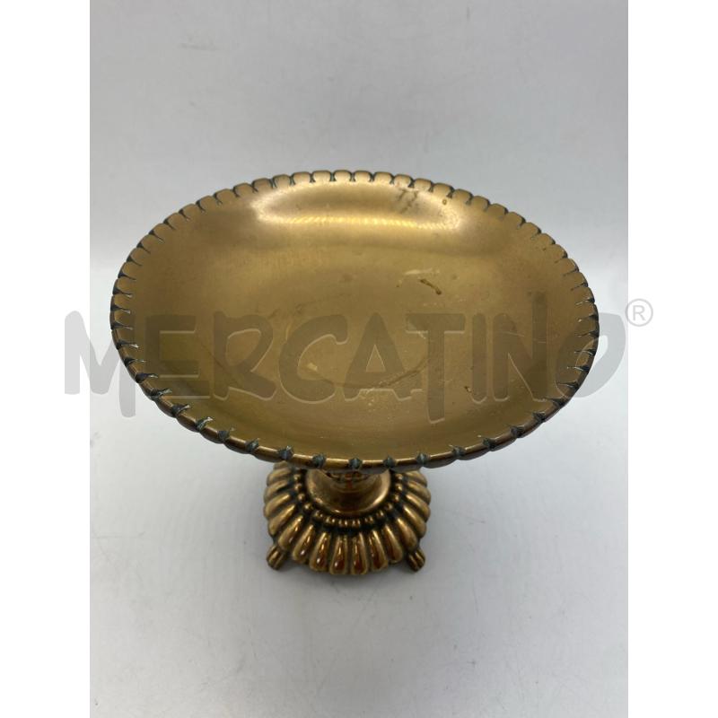ALZATINA CENTROTAVOLA BRONZO | Mercatino dell'Usato Torino c.so traiano 2