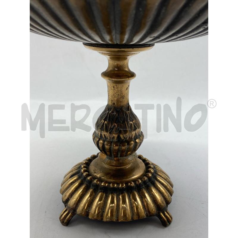 ALZATINA CENTROTAVOLA BRONZO | Mercatino dell'Usato Torino c.so traiano 3