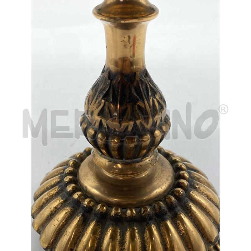 ALZATINA CENTROTAVOLA BRONZO | Mercatino dell'Usato Torino c.so traiano 5