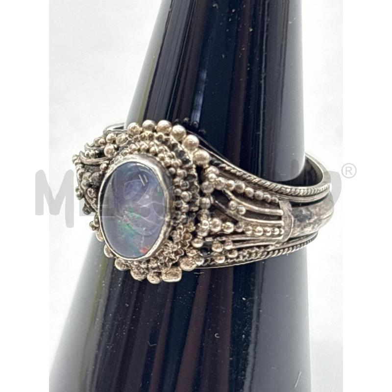ANELLO DONNA AG CON OPALE | Mercatino dell'Usato Torino c.so traiano 1