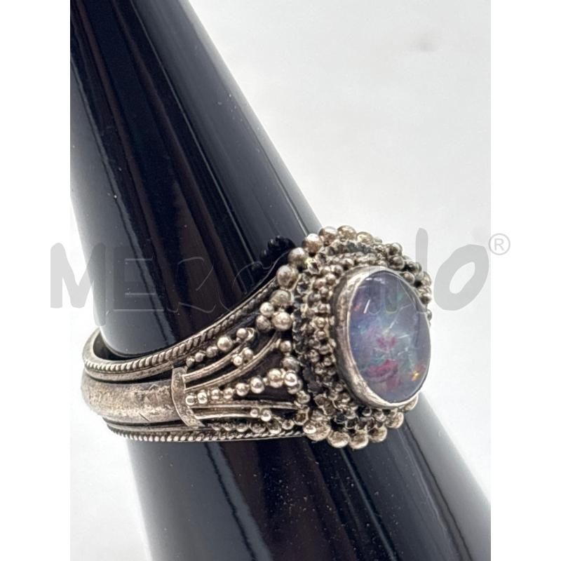 ANELLO DONNA AG CON OPALE | Mercatino dell'Usato Torino c.so traiano 2