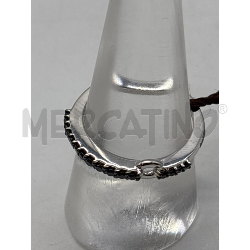 ANELLO DONNA AU E PIETRE DAMIANI | Mercatino dell'Usato Torino c.so traiano 1