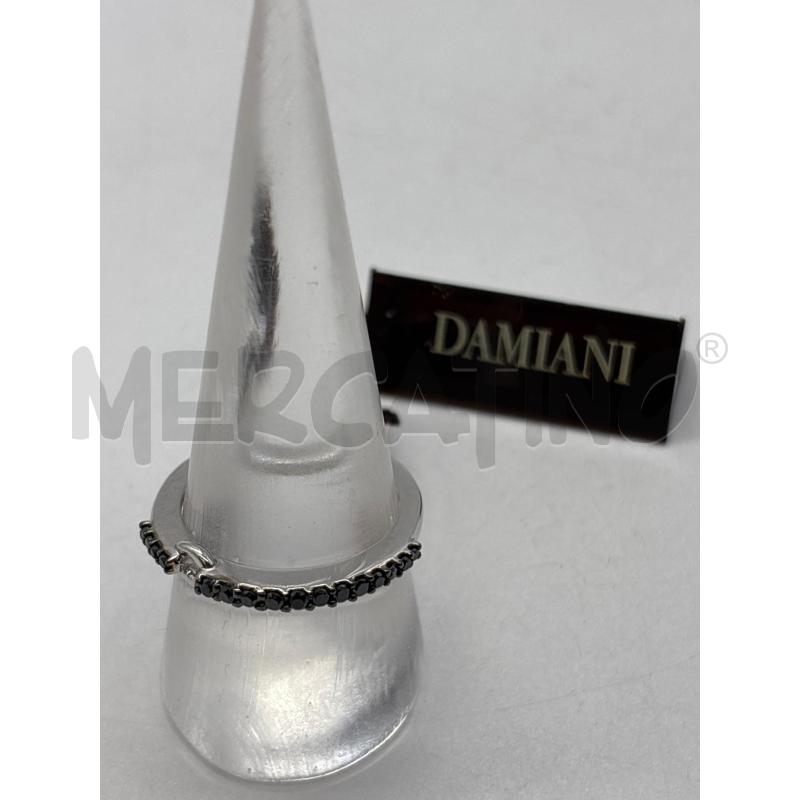 ANELLO DONNA AU E PIETRE DAMIANI | Mercatino dell'Usato Torino c.so traiano 2