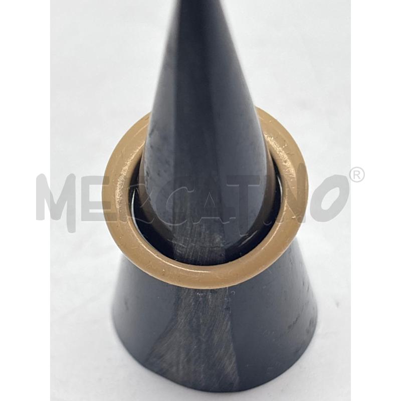 ANELLO DONNA DUEPUNTI BEIGE CON DIAMANTE  | Mercatino dell'Usato Torino c.so traiano 3
