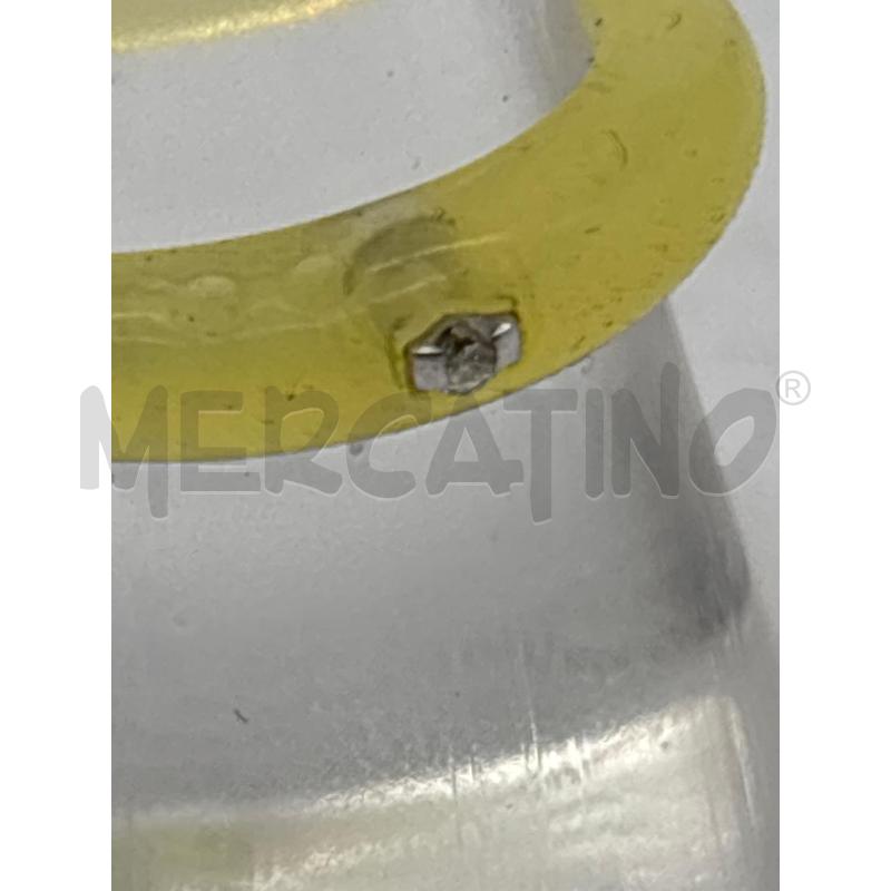 ANELLO DONNA DUEPUNTI GIALLO CON DIAMANTE  | Mercatino dell'Usato Torino c.so traiano 2
