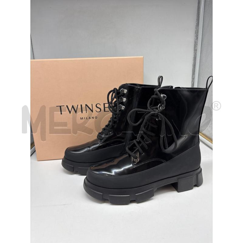 ANFIBI DONNA TWINSET ACTITUDE NER | Mercatino dell'Usato Torino c.so traiano 1