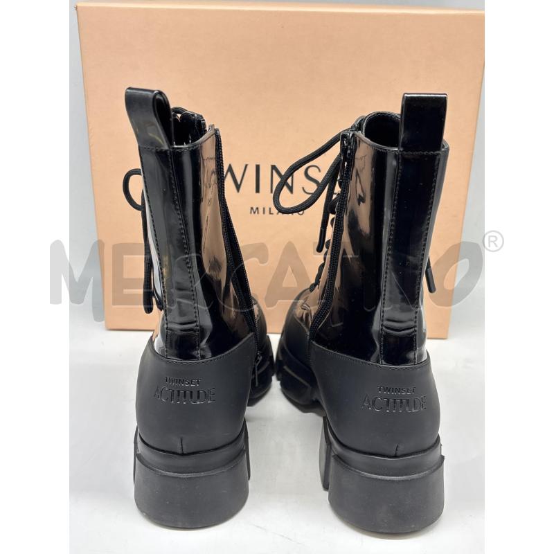 ANFIBI DONNA TWINSET ACTITUDE NER | Mercatino dell'Usato Torino c.so traiano 3