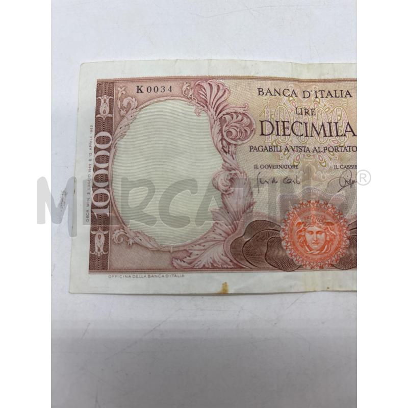 BANCONOTA LIRE DIECIMILA MICHELANGELO K0034 | Mercatino dell'Usato Torino c.so traiano 4