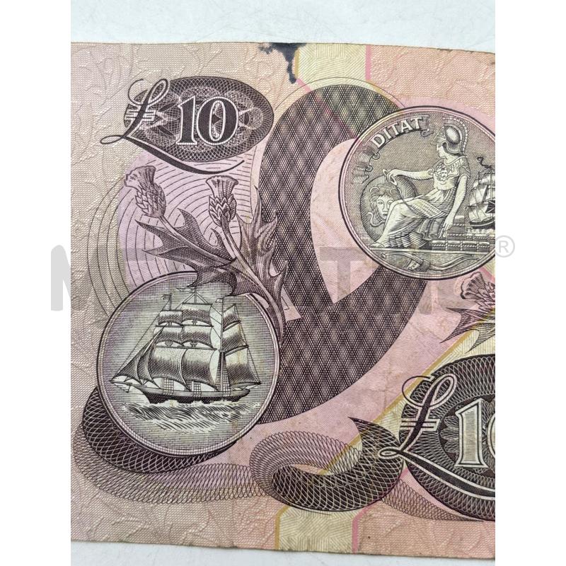 BANCONOTA TEN POUNDS SCOTLAND 1992 | Mercatino dell'Usato Torino c.so traiano 5