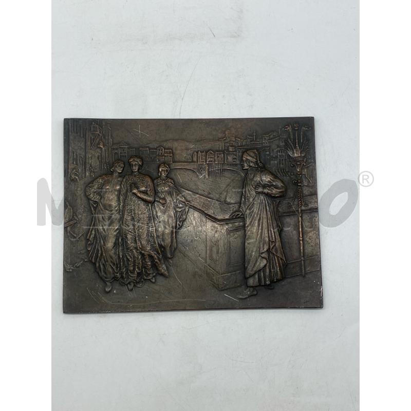 BASSORILIEVO DANTE E BEATRICE | Mercatino dell'Usato Torino c.so traiano 1