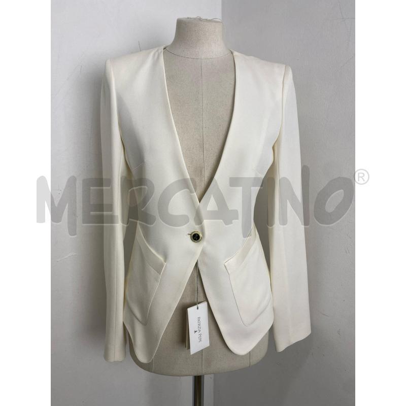 BLAZER DONNA PATRIZIA PEPE PANNA  | Mercatino dell'Usato Torino c.so traiano 1