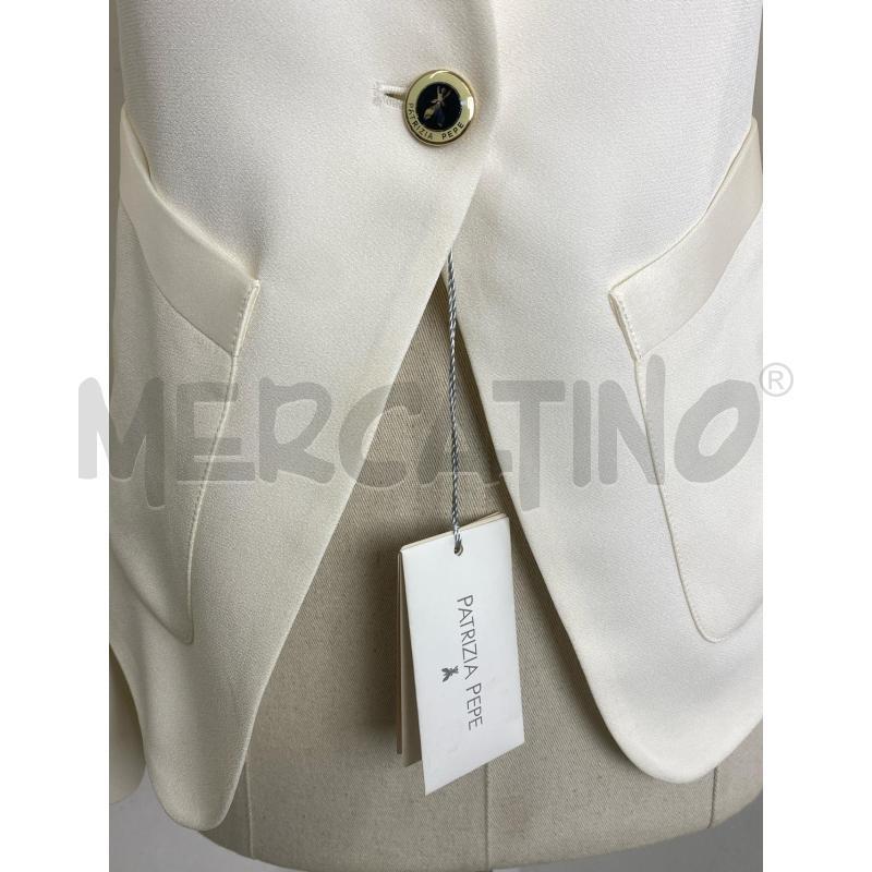 BLAZER DONNA PATRIZIA PEPE PANNA  | Mercatino dell'Usato Torino c.so traiano 2