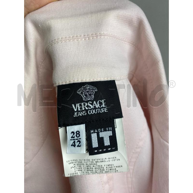 BLAZER DONNA VERSACE JEANS COUTURE ROSA | Mercatino dell'Usato Torino c.so traiano 5