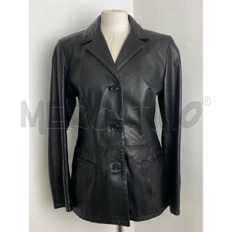 BLAZER PELLE VOUGE NER  | Mercatino dell'Usato Torino c.so traiano 1