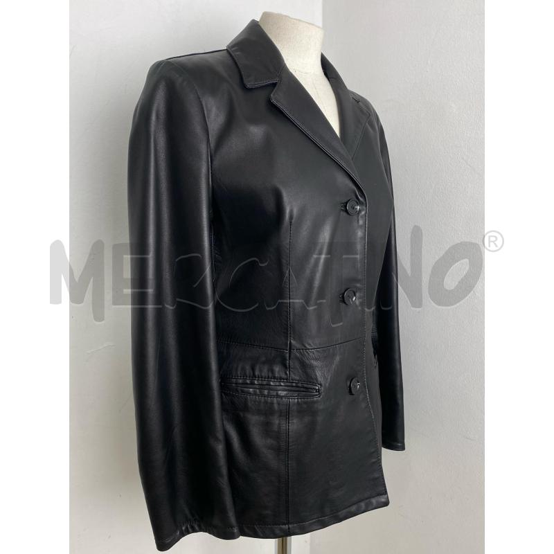 BLAZER PELLE VOUGE NER  | Mercatino dell'Usato Torino c.so traiano 3