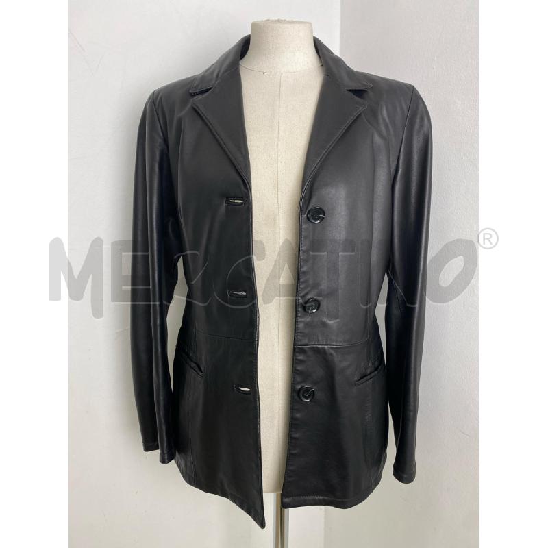 BLAZER PELLE VOUGE NER  | Mercatino dell'Usato Torino c.so traiano 5