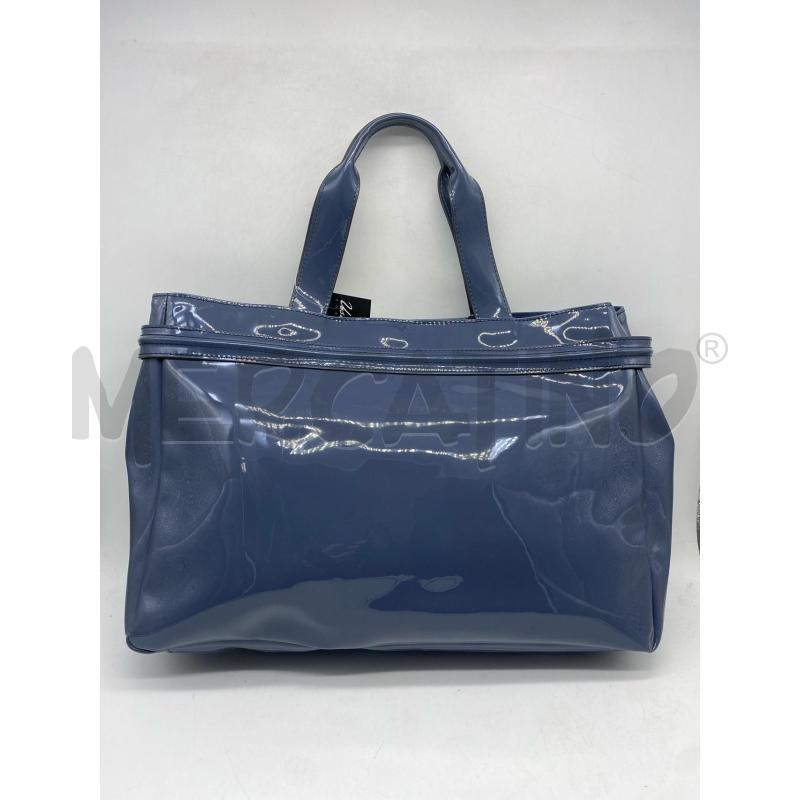 BORSA DONNA ARMANI JEANS AZZURRO SCURO | Mercatino dell'Usato Torino c.so traiano 2