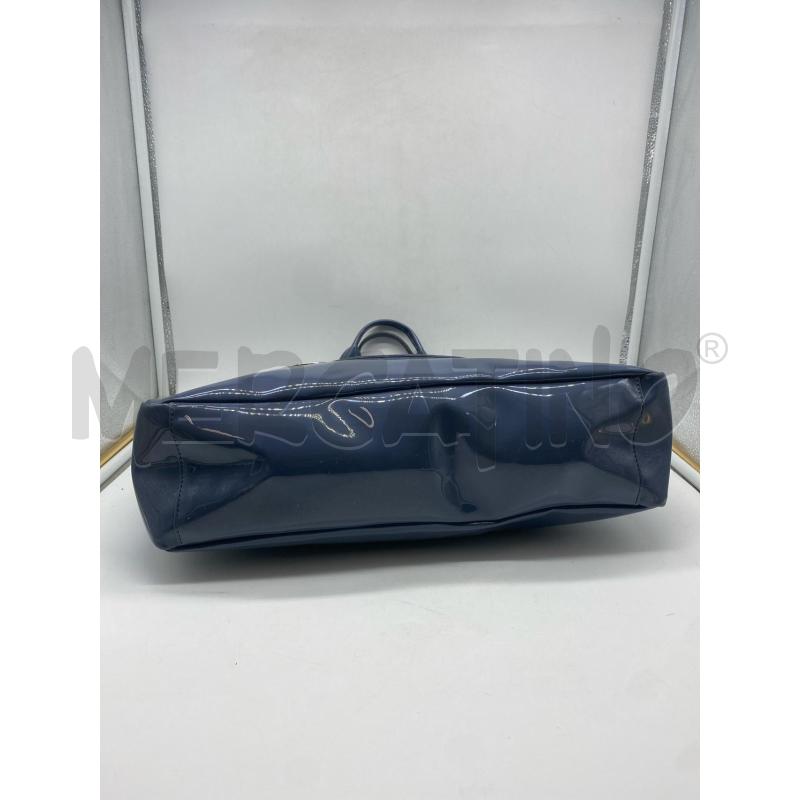BORSA DONNA ARMANI JEANS AZZURRO SCURO | Mercatino dell'Usato Torino c.so traiano 5