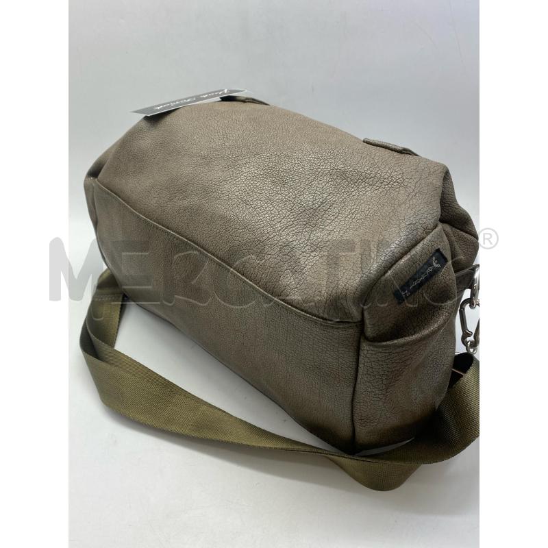 BORSA DONNA ARMANI JEANS PELLE VERDE SCURO | Mercatino dell'Usato Torino c.so traiano 4