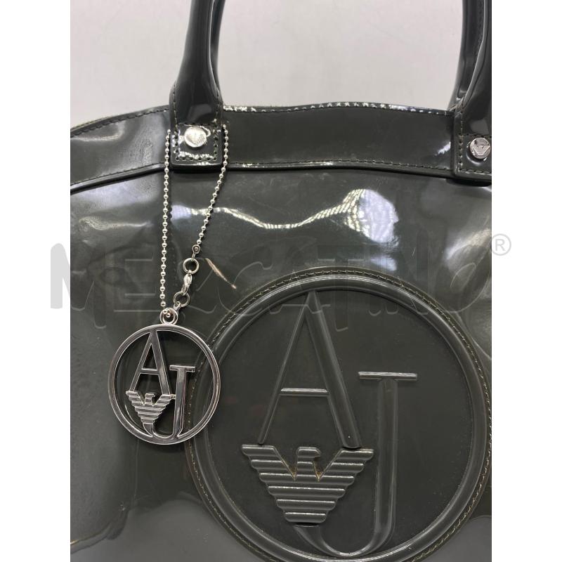 BORSA DONNA ARMANI KHAKI OLIVASTRO | Mercatino dell'Usato Torino c.so traiano 2